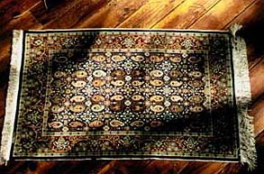 Of the hundreds of Turkish rugs we drooled over, this one now graces our home. � Warren Lieb.